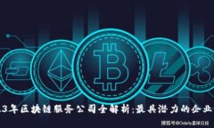 2023年区块链服务公司全解析：最具潜力的企业一