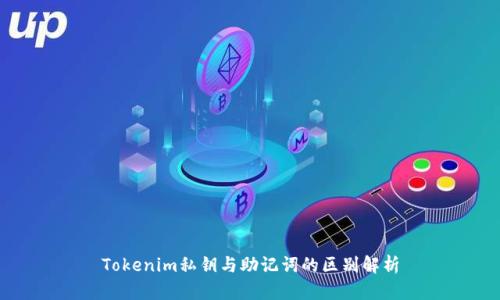 Tokenim私钥与助记词的区别解析