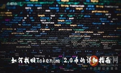 如何找回Tokenim 2.0币的详细指南