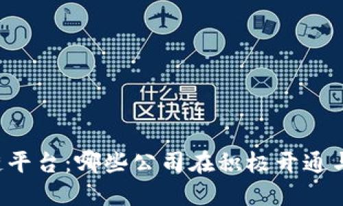 区块链平台：哪些公司在积极开通与发展？